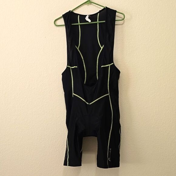 Przewalski mens Padded Cycling shorts Bib Suspender shorts XL - Picture 1 of 7